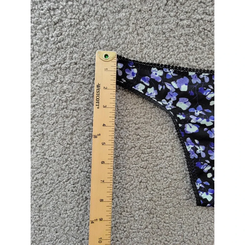 On Gossamer Mesh Printed Hipster Thong Women's M/L Evening Blossom Pull On